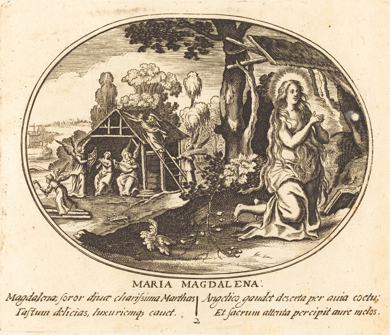 La penitencia de María Magdalena de Balthasar Moncornet