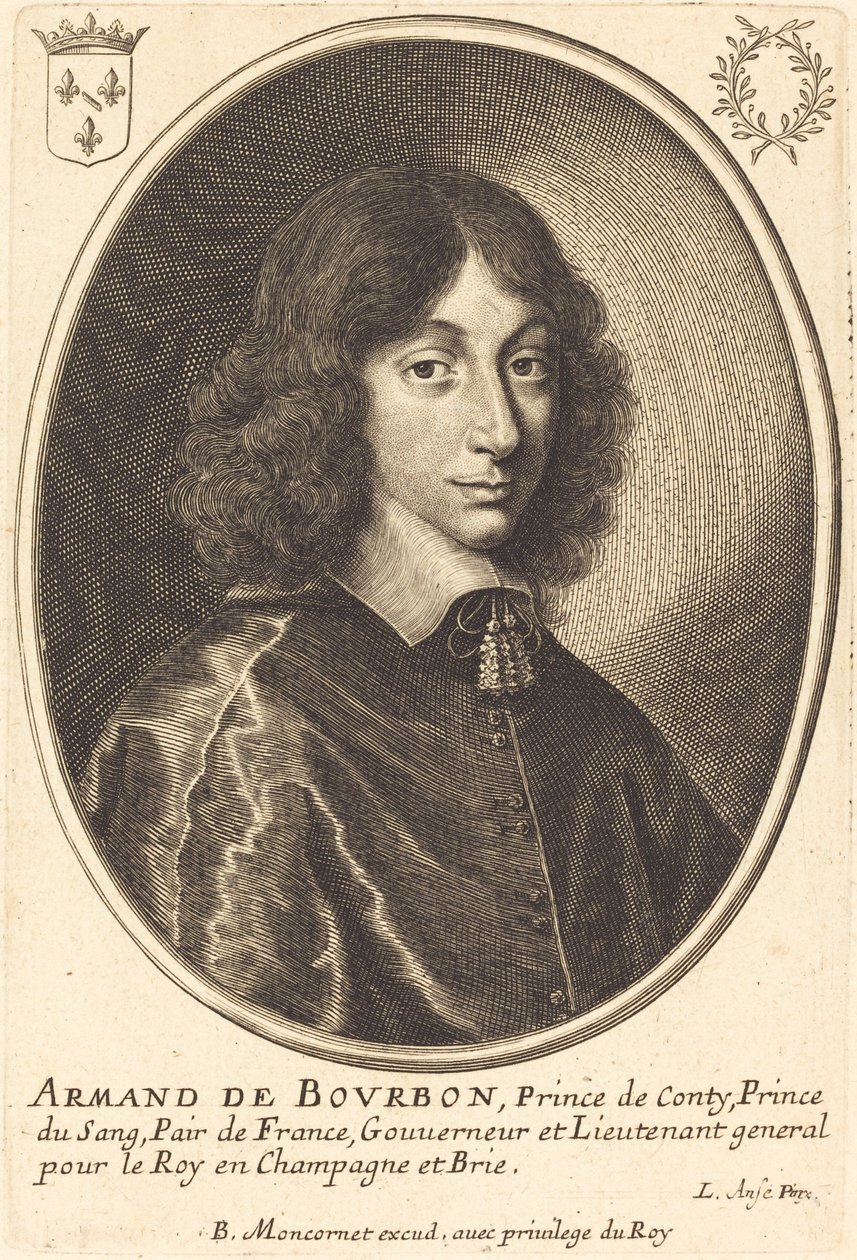 Armand de Borbón de Balthasar Moncornet after Luggert van Anse