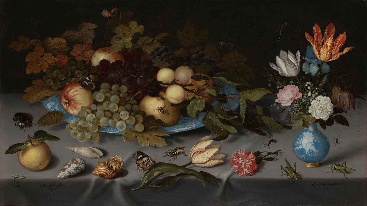 Bodegón con frutas y flores
Bodegón con frutas y flores de Balthasar van der Ast