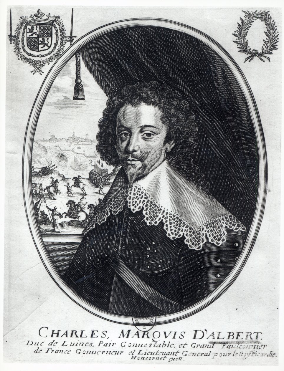 Charles de Luynes (1578-1621) Marqués de Albert de Balthazar Moncornet