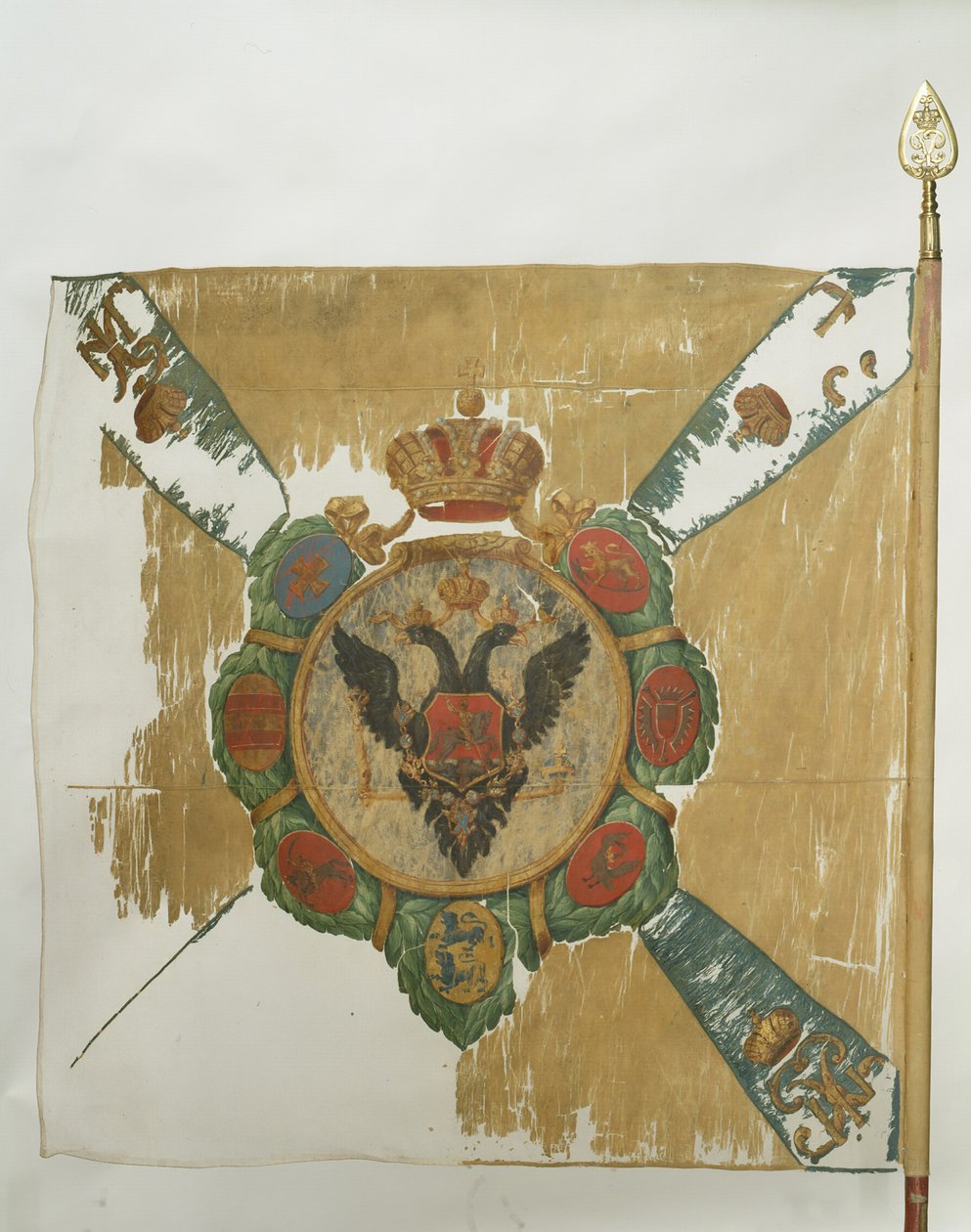 Bandera del Regimiento de Guardias de Vida Semenovsky, 1762 de Banners and Standards Flags