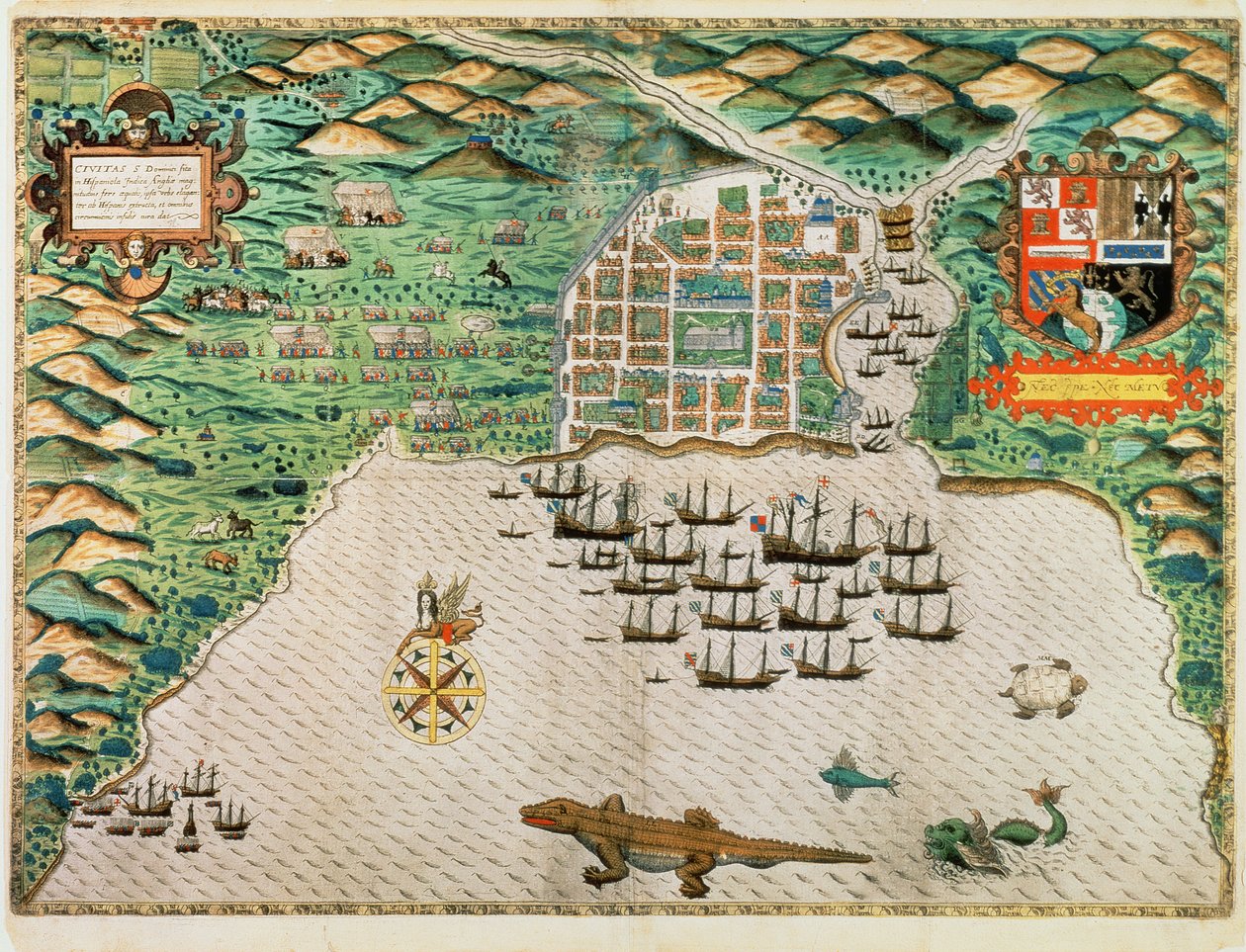 Santiago, Cabo Verde de Baptista Boazio