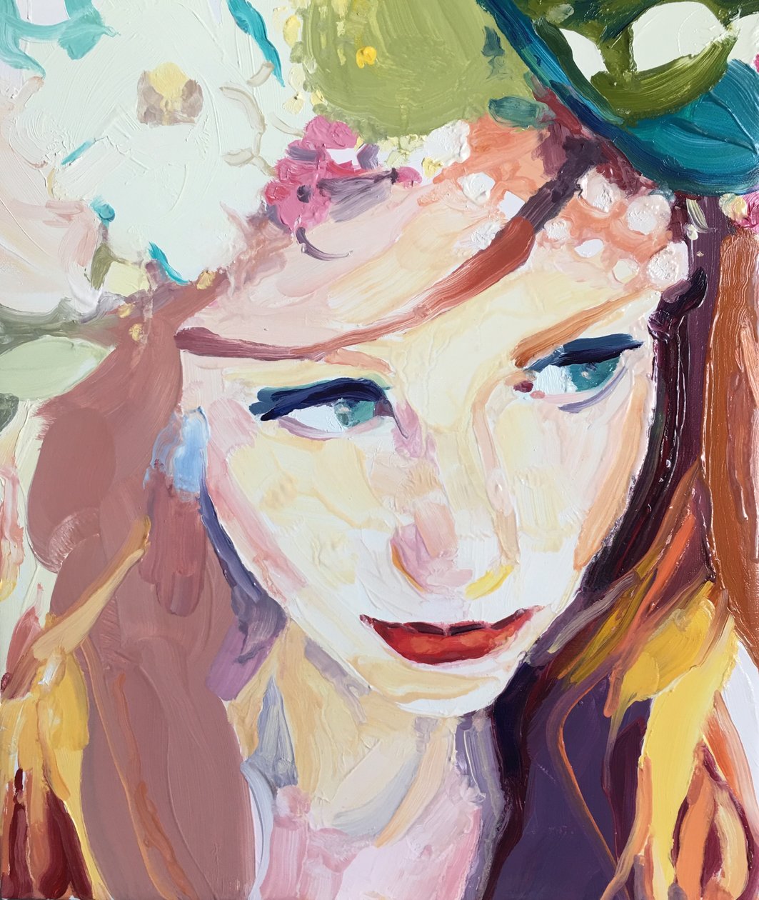 Guirnalda de margaritas, 2018 de Barbara Hoogeweegen