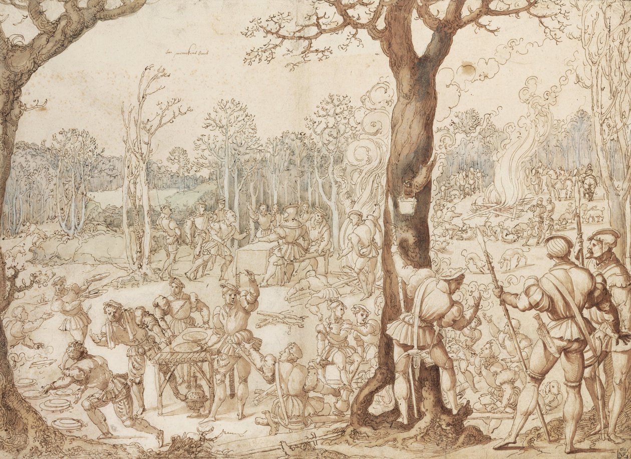 Repartiendo el juego de Barend van Orley