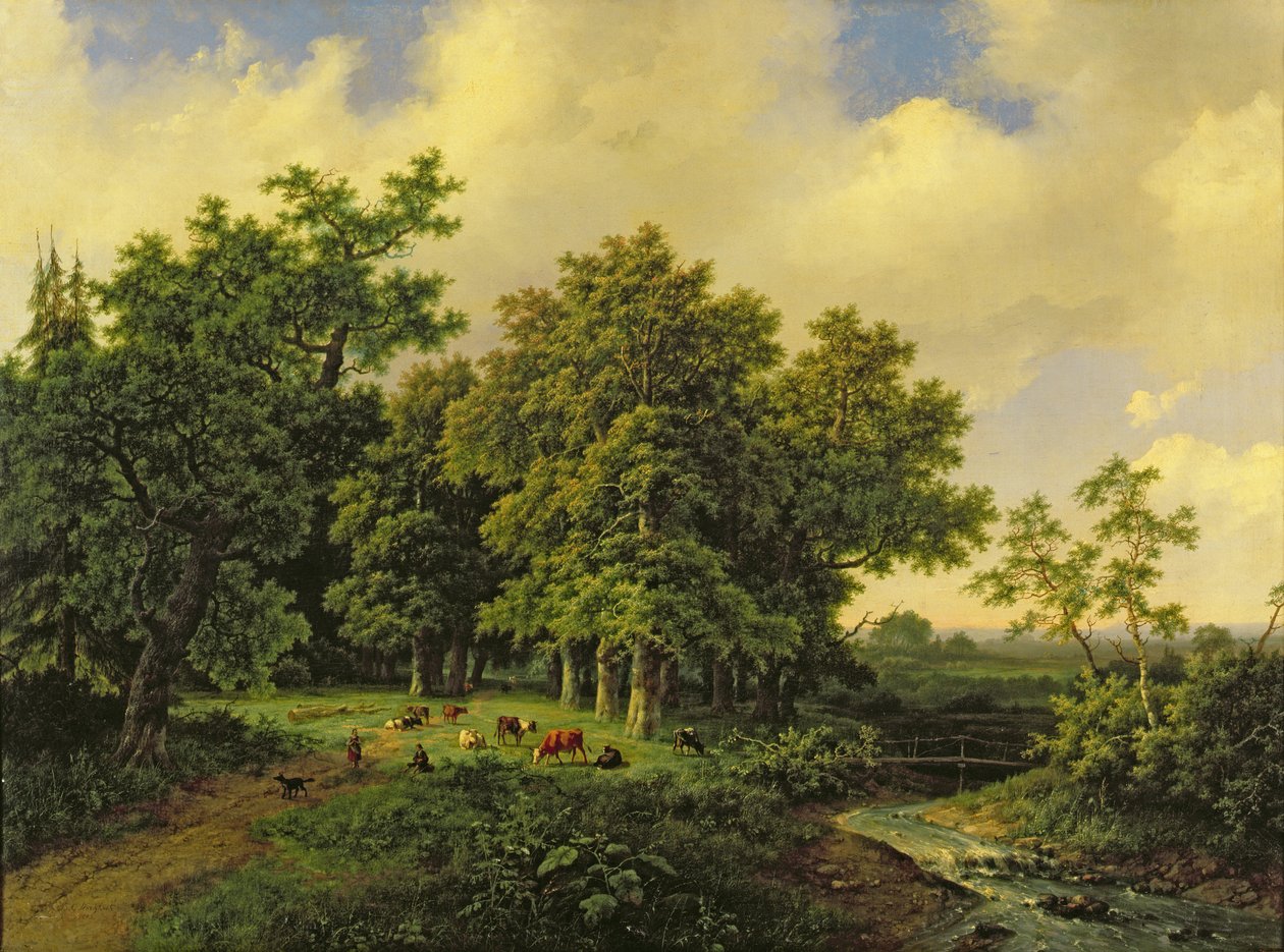 Paisaje de Barend Cornelis Koekkoek