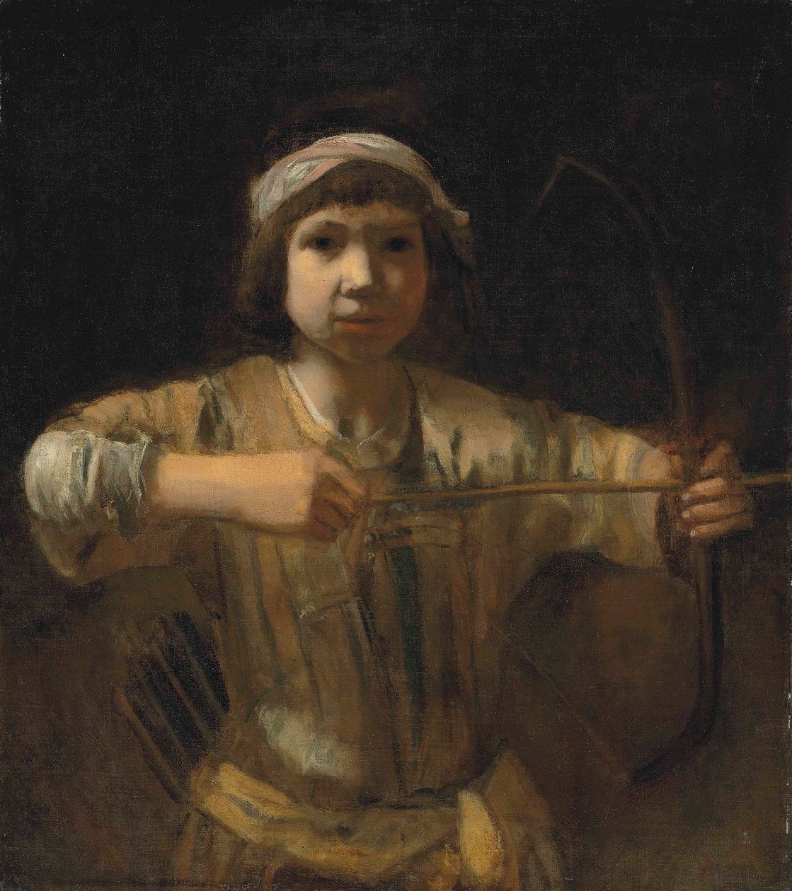 Ismael con un arco y una flecha de Barent Fabritius
