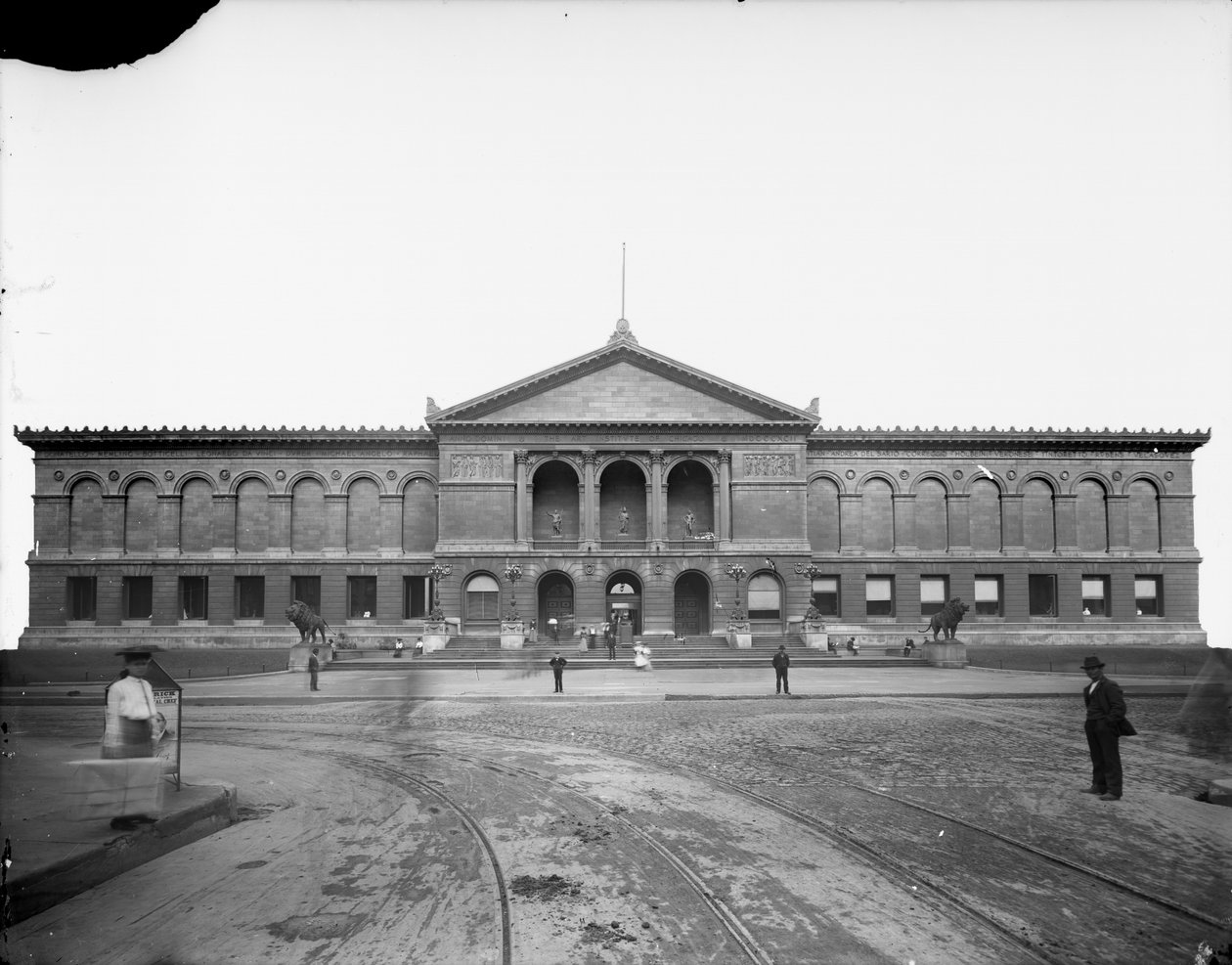 Instituto de Arte de Chicago, Chicago, Illinois, EE.UU., c.1892 de Barnes and Crosby