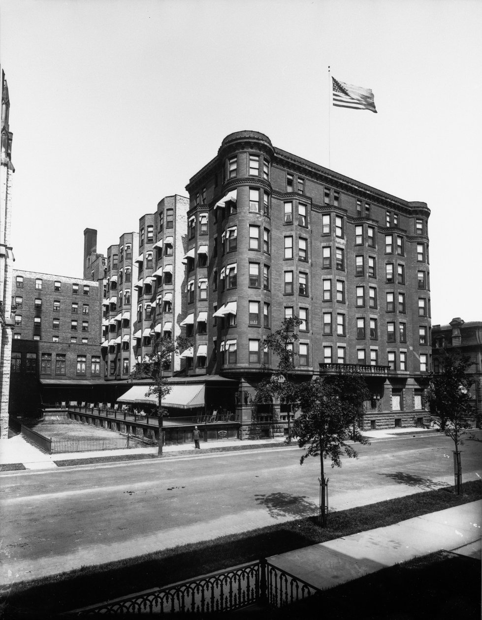 Hotel Metropole (luego Hotel Lexington), Chicago, Illinois, EE.UU., c.1900 de Barnes and Crosby