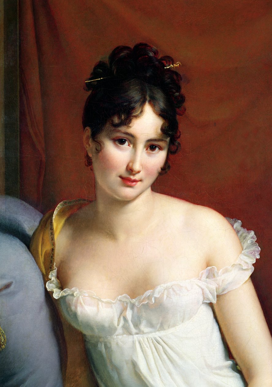 Retrato de Madame Recamier (1777-1849) (detalle) de Baron François Pascal Simon Gérard