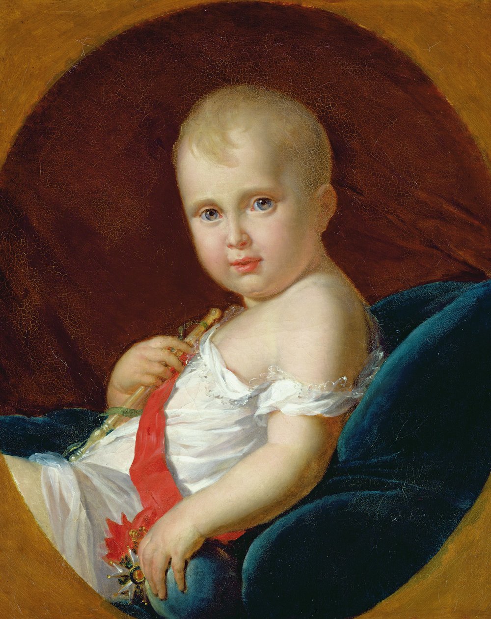 Retrato de Napoleón, Príncipe Imperial y Rey de Roma, 1815 de Baron François Pascal Simon Gérard