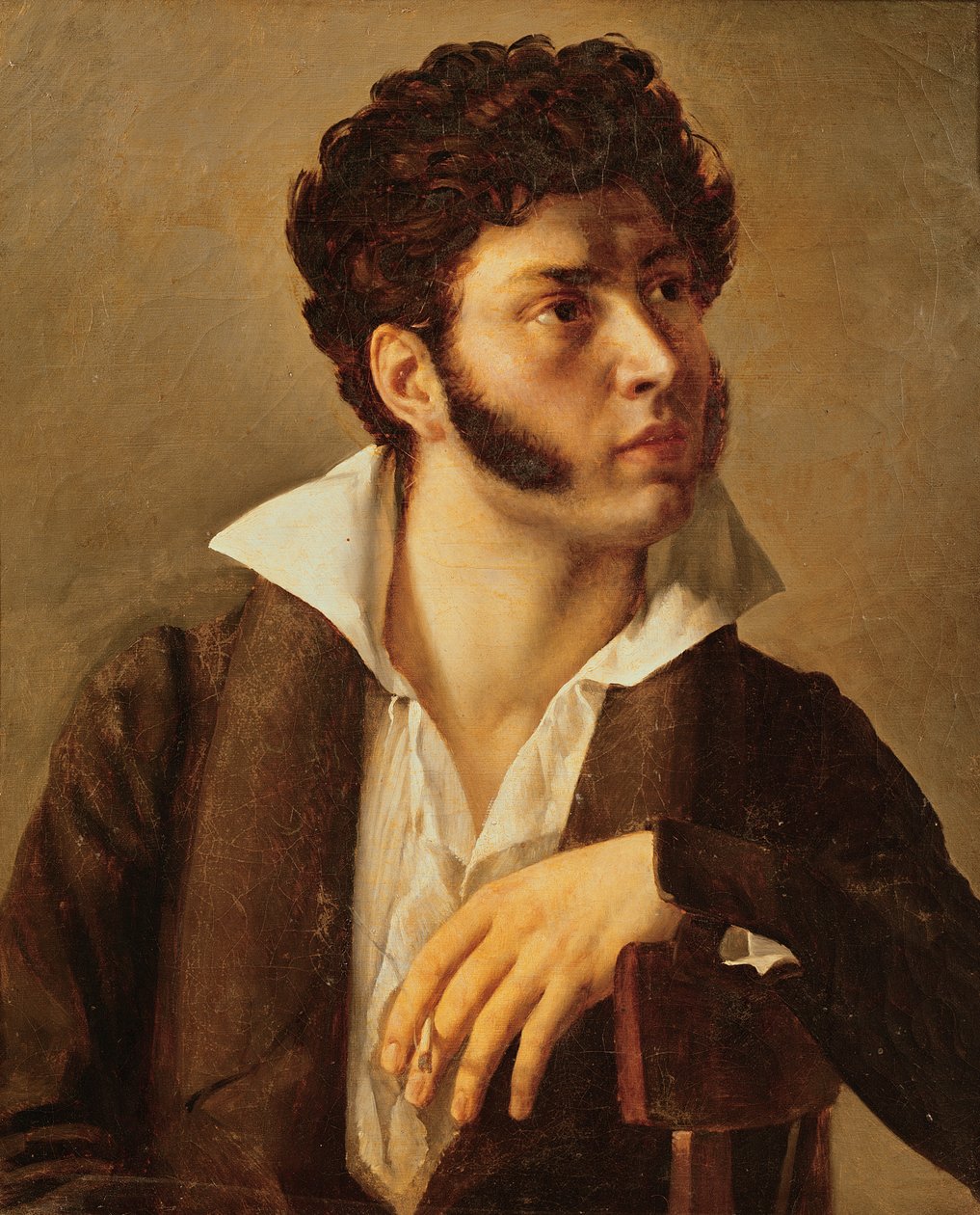 Retrato de François-Barnabé Campmas de Baron Pierre Narcisse Guerin