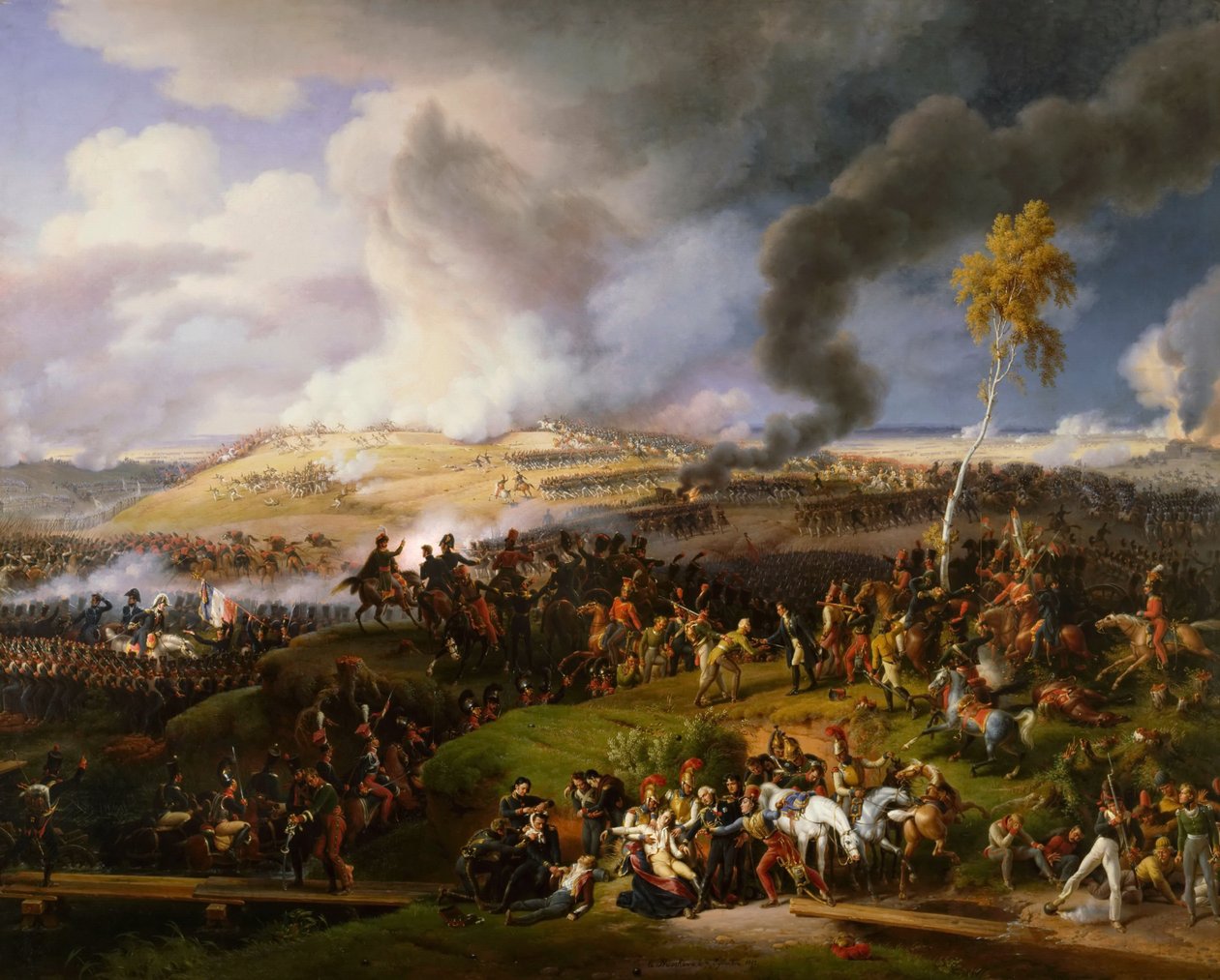 La batalla de Borodino el 26 de agosto de 1812 de Baron Lejeune Louis François