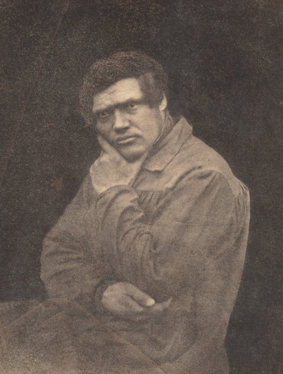 Retrato de un hombre de Baron Louis Adolphe Humbert De Molard