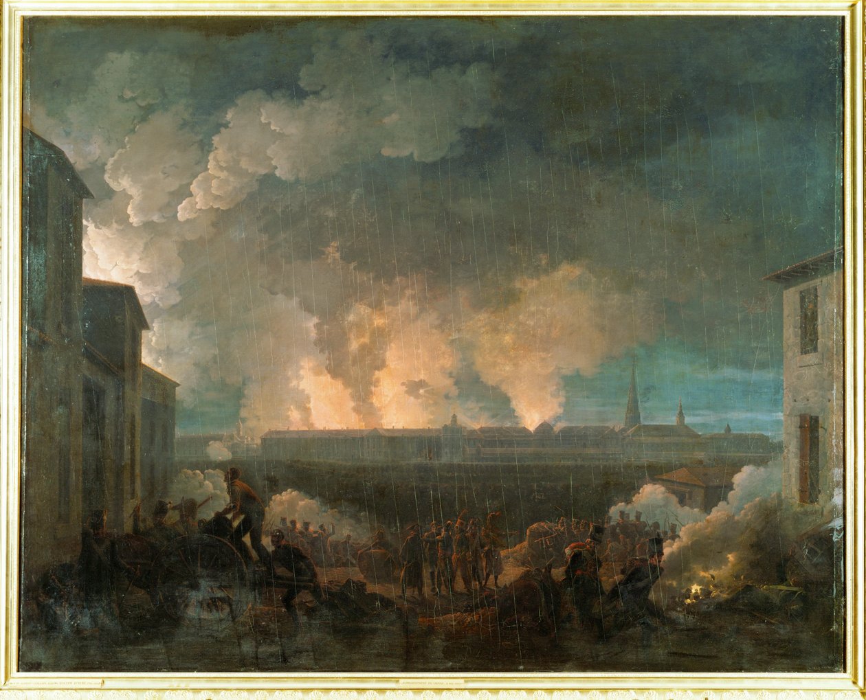 Bombardeo de Viena ... de Baron Louis Albert Bacler d