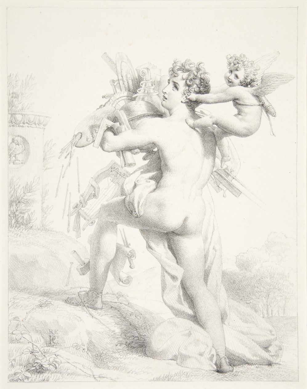 Quien mucho abarca, poco aprieta de Baron Pierre Narcisse Guerin