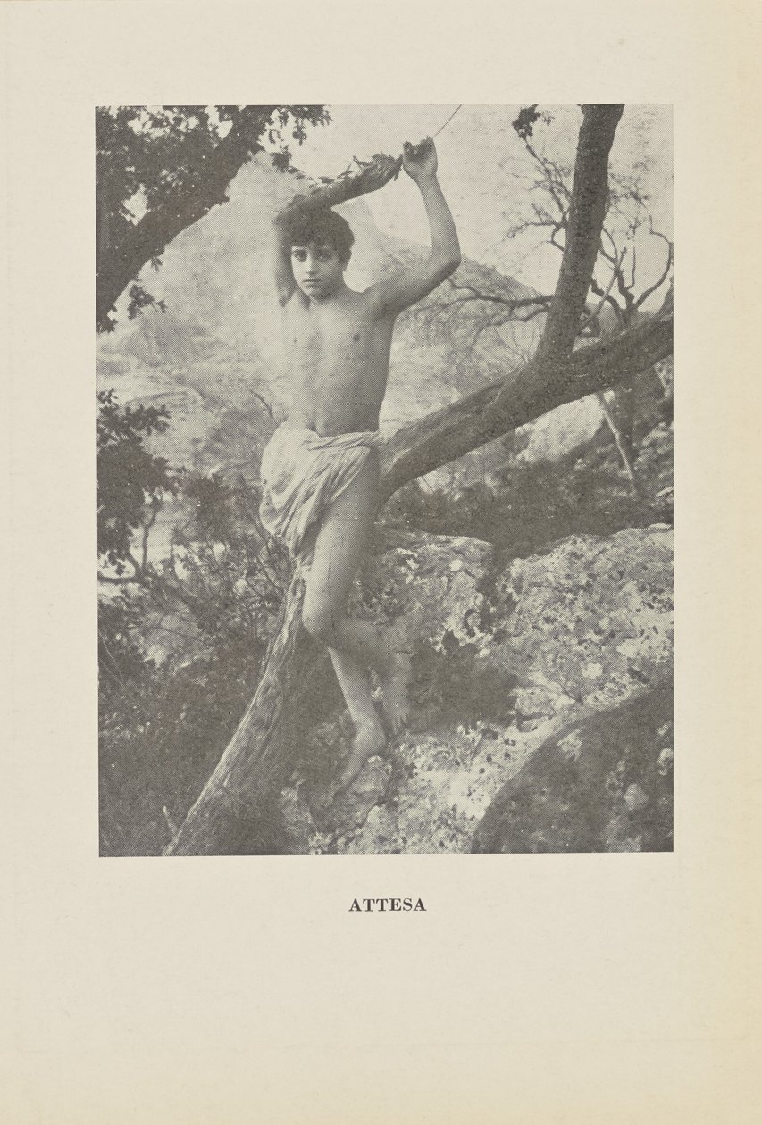 En espera de Baron Wilhelm von Gloeden