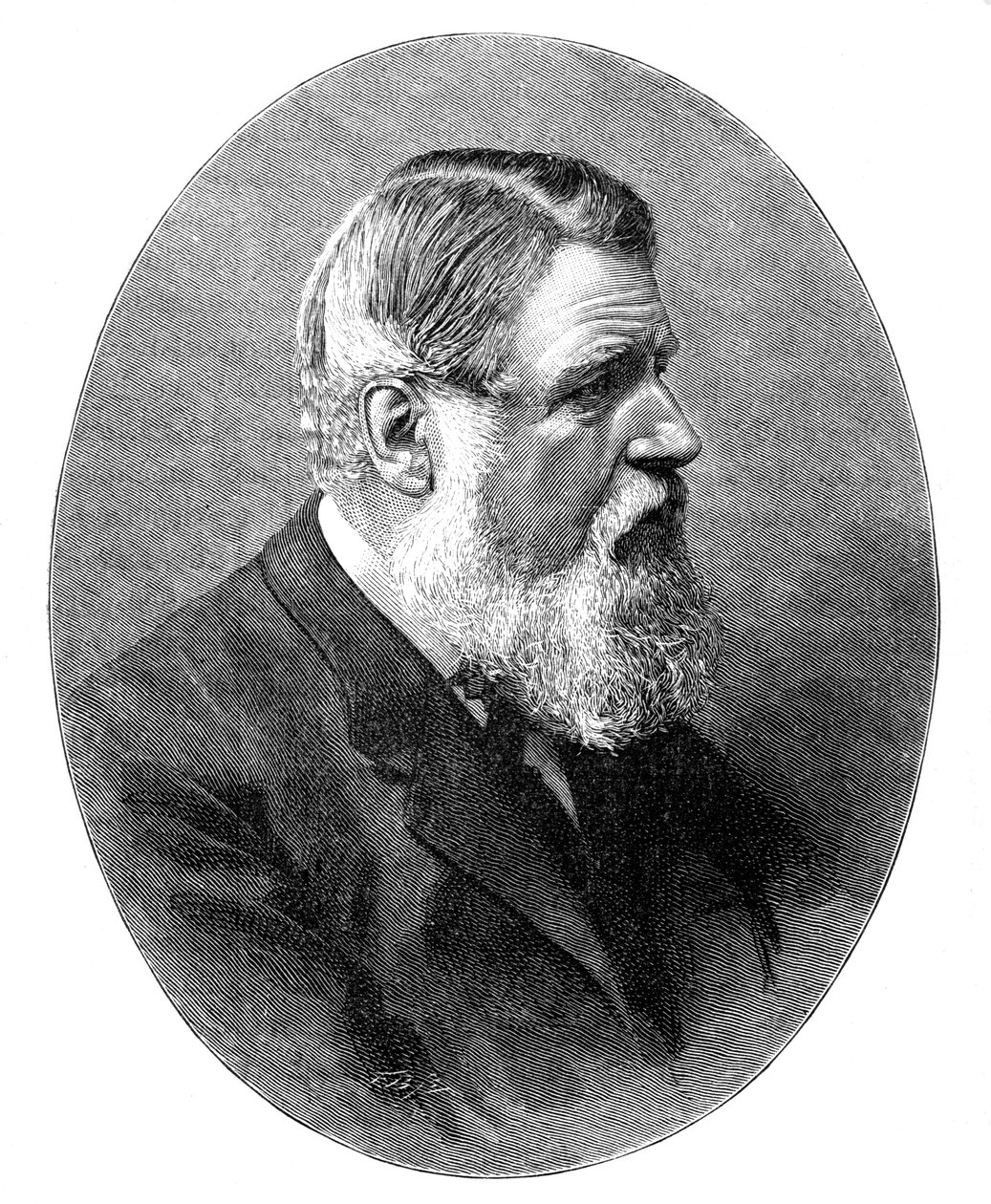 Sir Stafford Northcote Luego Lord Iddesleigh, 1900 de Barraud