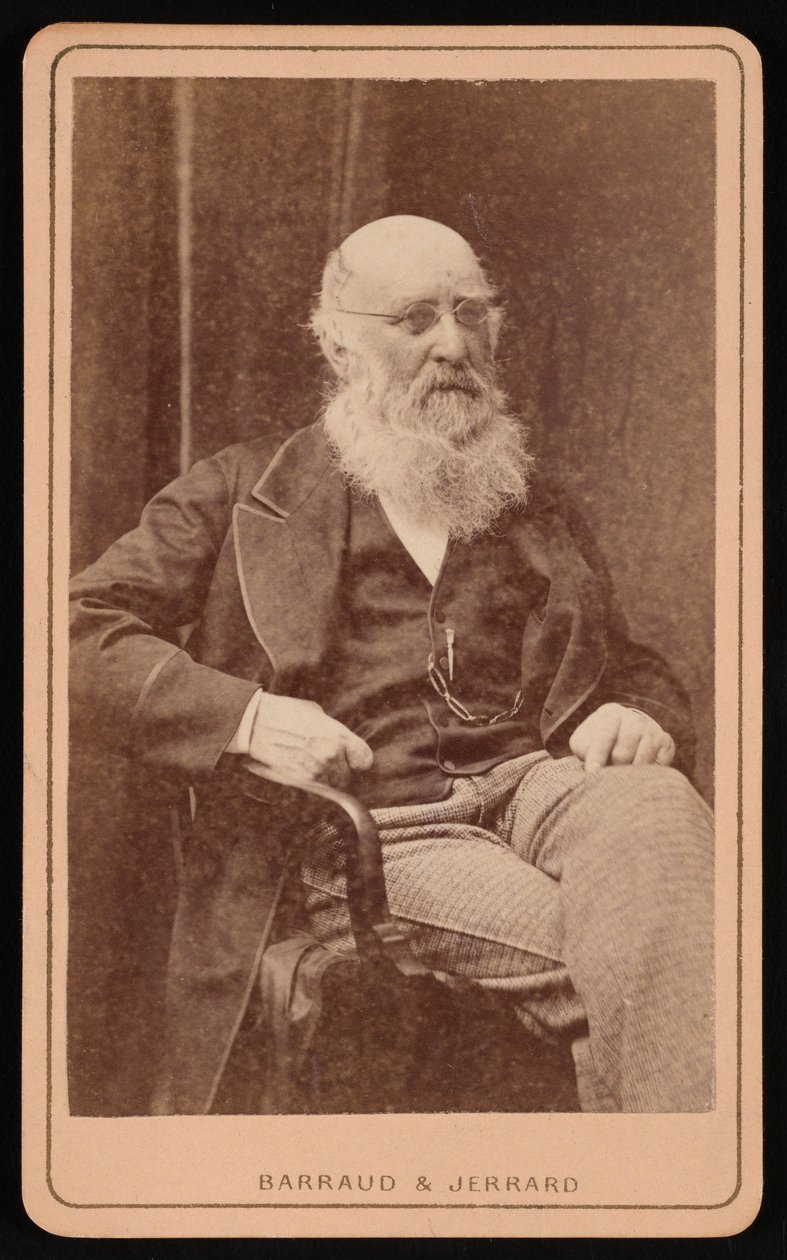Retrato de J. H. Silbert, antes de 1877 de Barraud and Jerrard