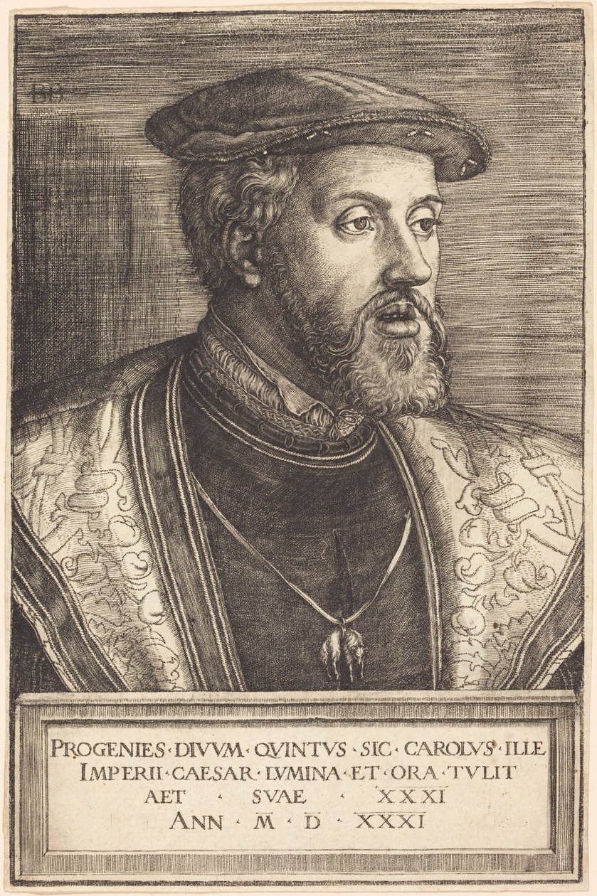 Emperador Carlos V de Barthel Beham