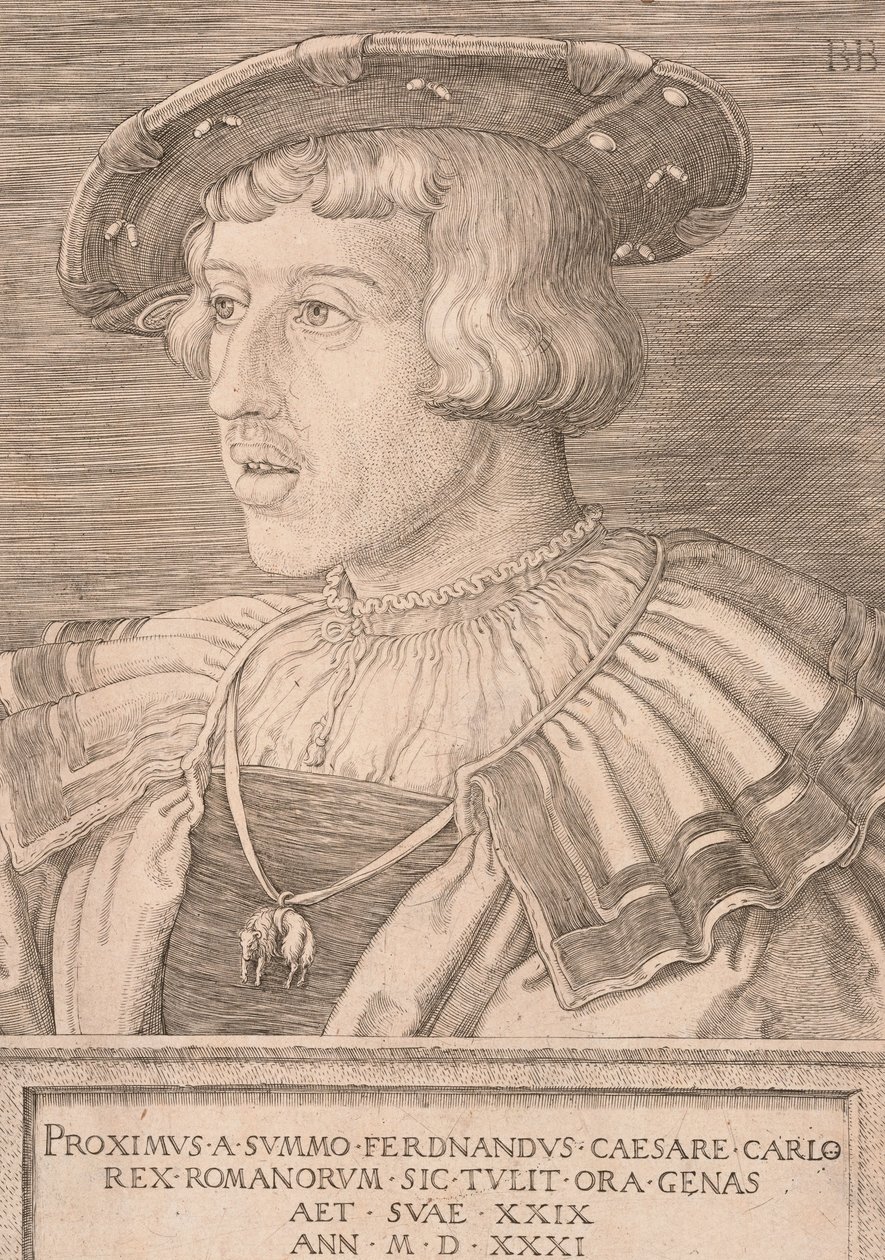 El emperador Fernando I de Barthel Beham