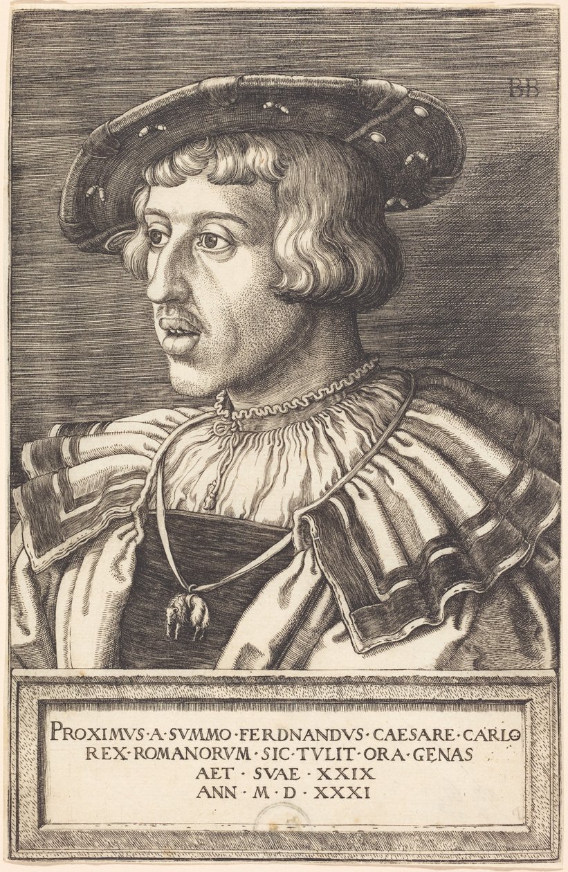 El rey Fernando I de Barthel Beham