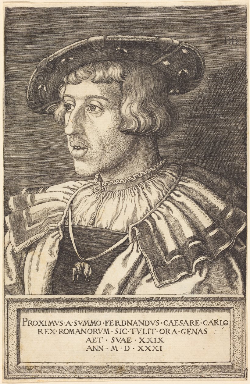 El rey Fernando I de Barthel Beham