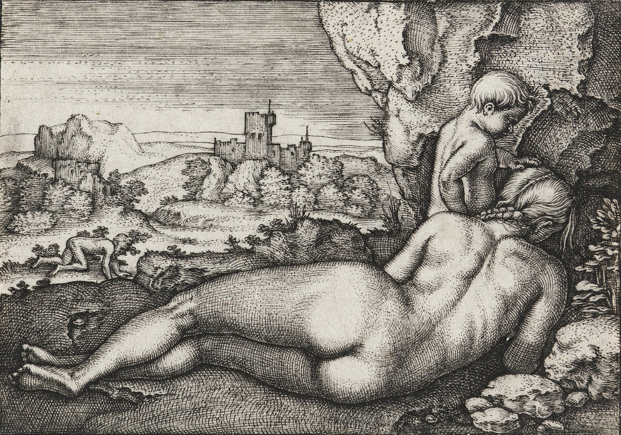 La penitencia de san Juan Crisóstomo de Barthel Beham