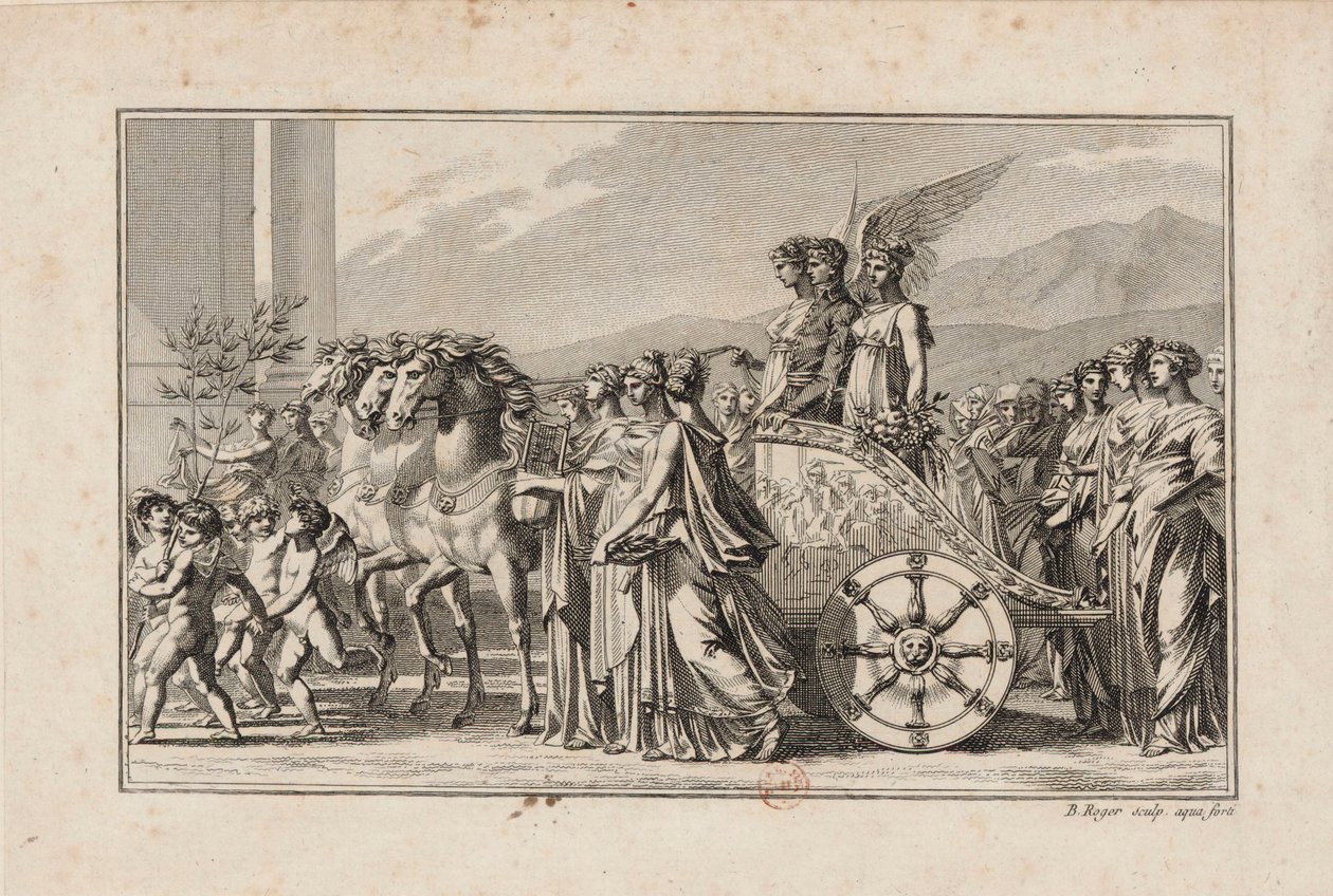 Triunfo de Napoleón, Primer Cónsul, 1801 de Barthélemy Roger