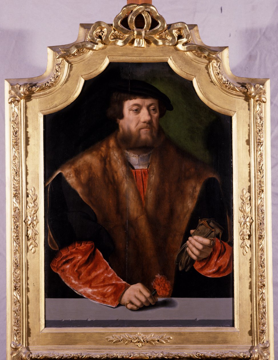 Retrato de un noble de Bartholomaeus Bruyn