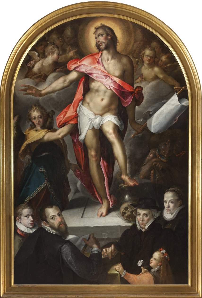 Epitafio del orfebre Nicolas Muller de Praga de Bartholomaeus Spranger