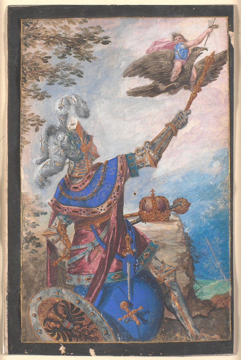 Alegoría de la pintura bajo la Casa de Habsburgo de Bartholomäus Strobel d.Y.