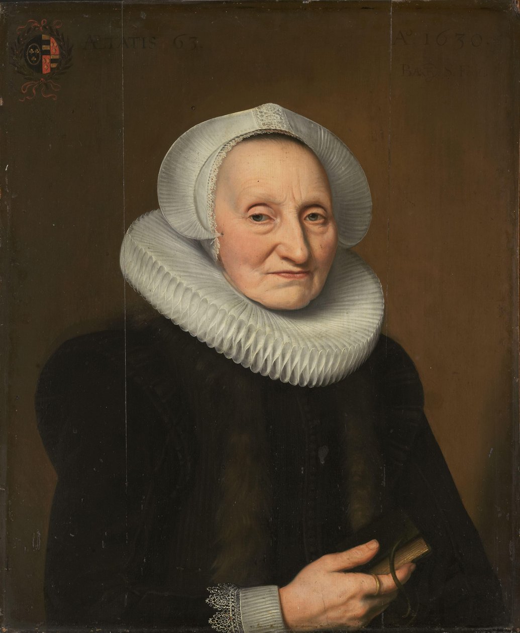 Retrato de Belia Claesdr (1566-en o después de 1652) de Bartholomeaus Sarburgh