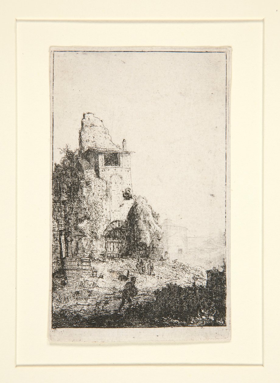 Calidarium de las Termas de Diocleciano de Bartholomeus Breenbergh