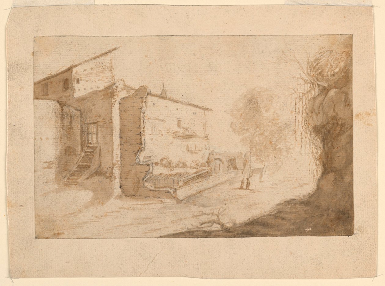 Pueblo Italiano de Bartholomeus Breenbergh