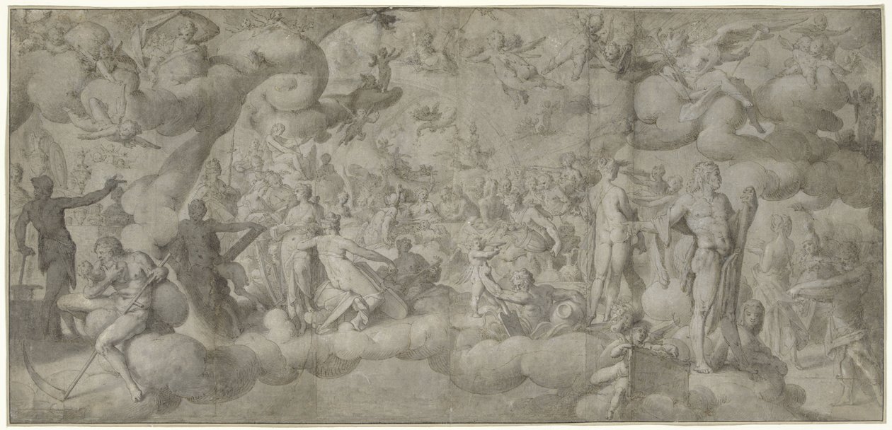 La boda de Cupido y Psique de Bartholomeus Spranger