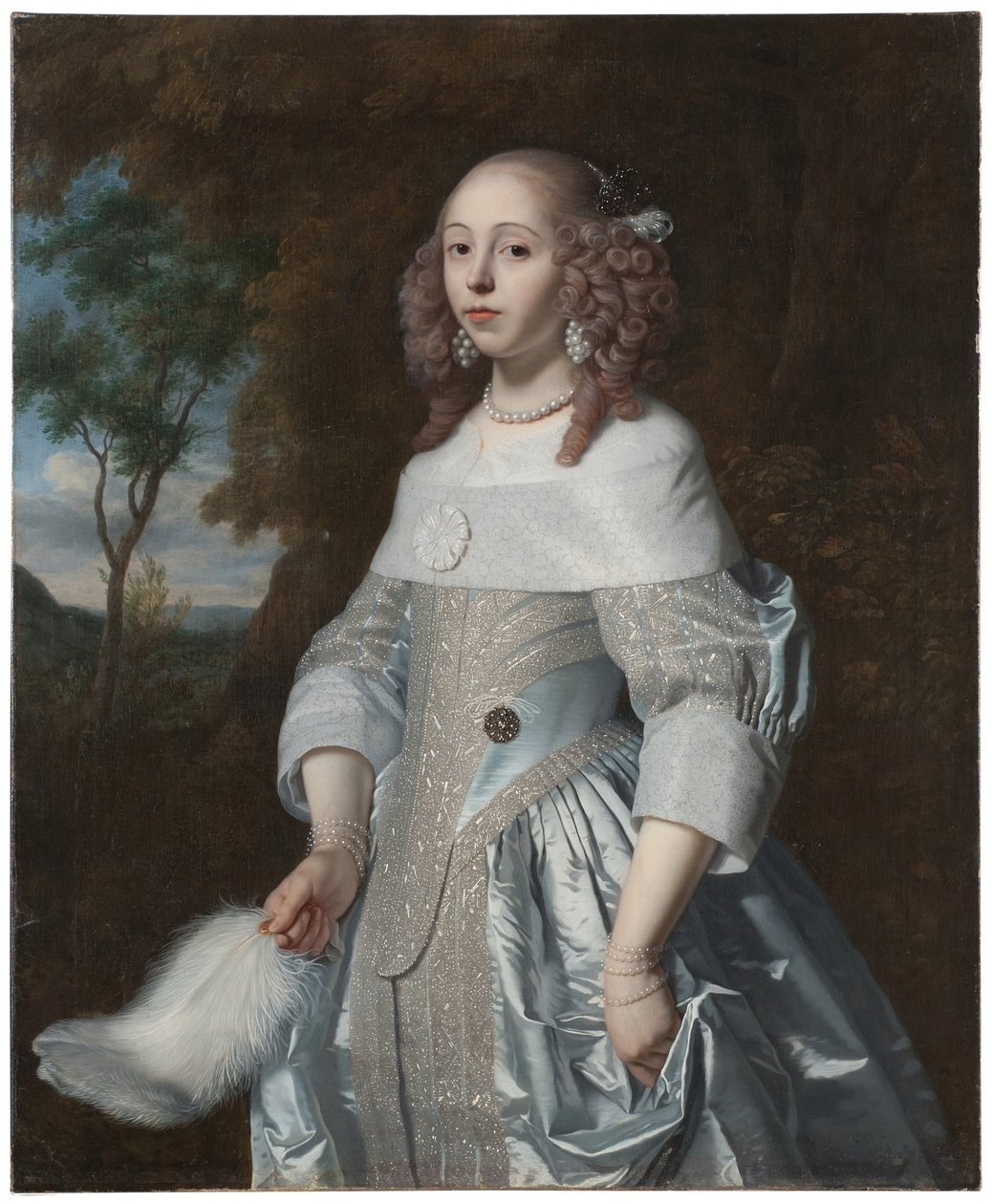 Jeanne Parmentier, 1634-1710, donación De Geer de Bartholomeus van der Helst