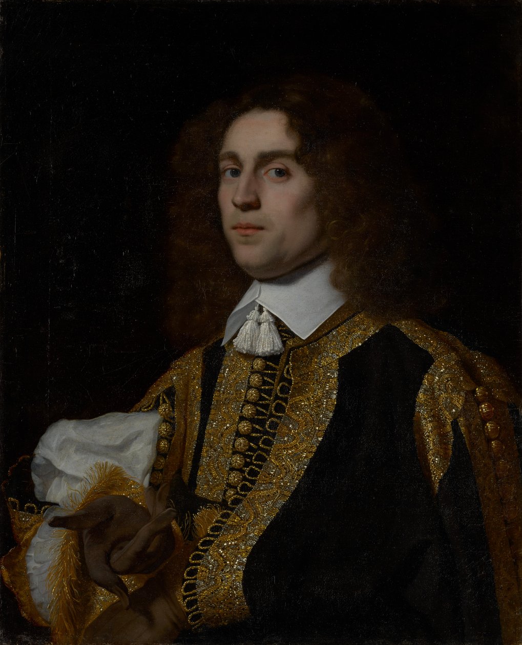 Retrato de un joven en traje militar de Bartholomeus van der Helst