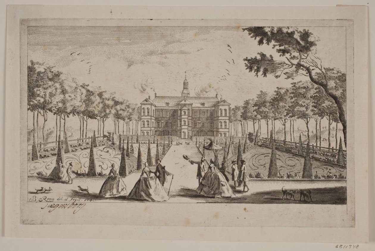 Castillo de Jægersborg de Bartholomæus Roque