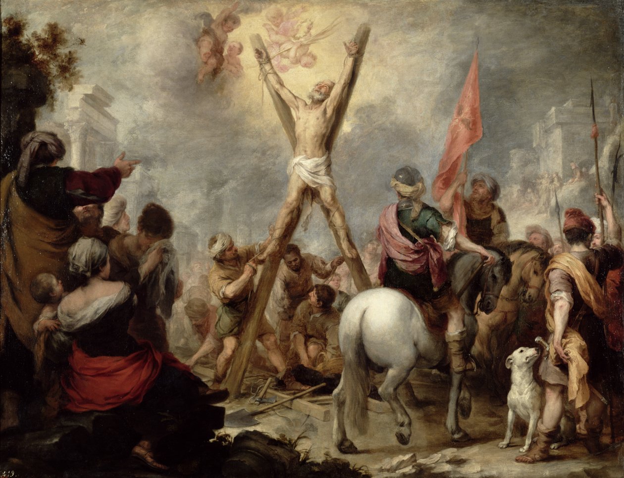 El martirio de San Andrés de Bartolomé Esteban Murillo