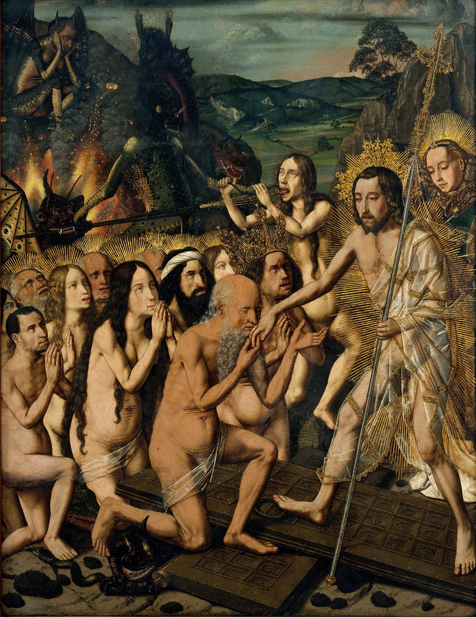 Descenso de Cristo al limbo de Bartolomé Bermejo