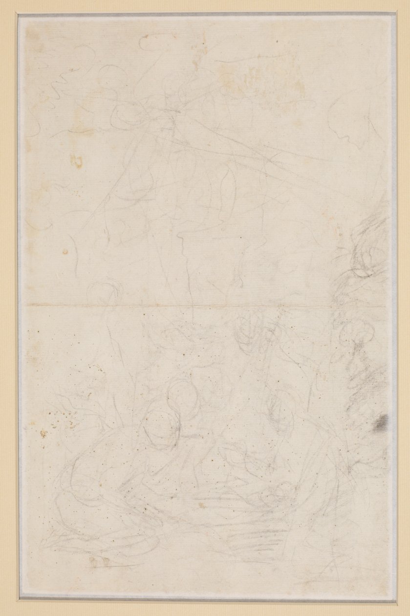 Boceto para la Natividad de Bartolomé Esteban Murillo