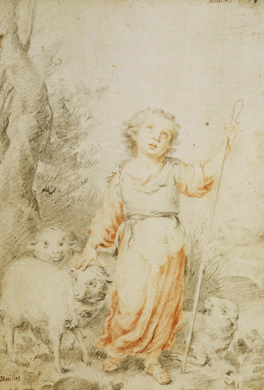 El buen pastor de Bartolomé Esteban Murillo