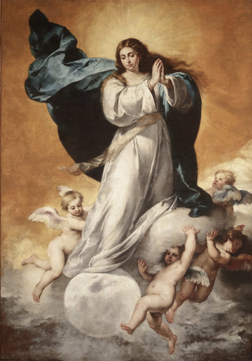 La Inmaculada Concepción de la Virgen, 1650 de Bartolomé Esteban Murillo