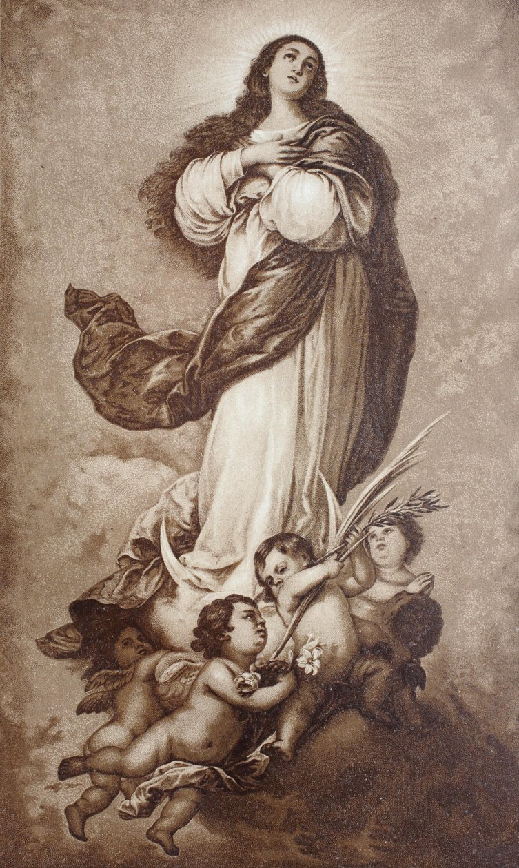 La Inmaculada Concepción de la Santísima Virgen María de Bartolomé Esteban Murillo de Bartolome Esteban (after) Murillo