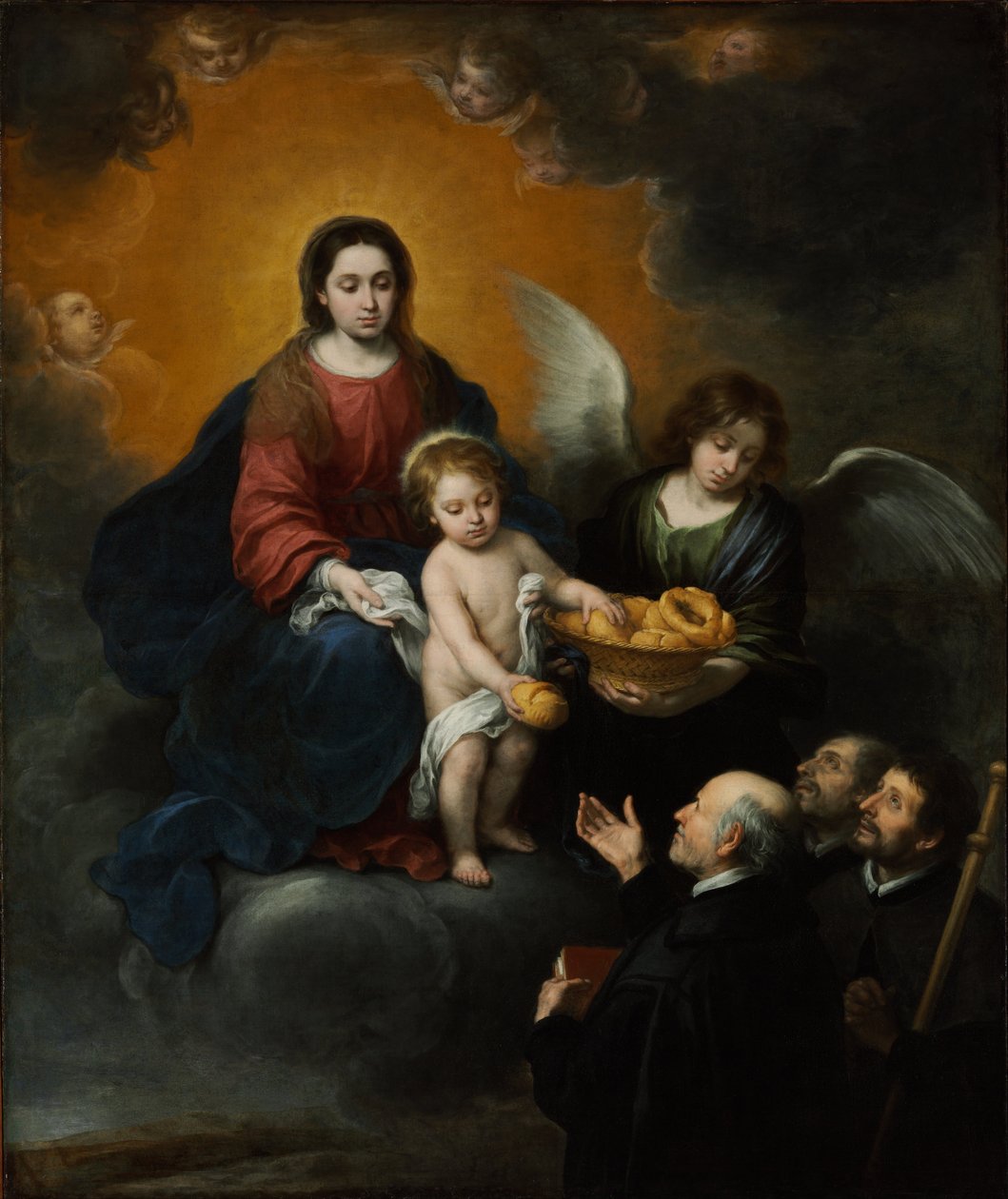 Cristo repartiendo pan de Bartolomé Esteban Murillo