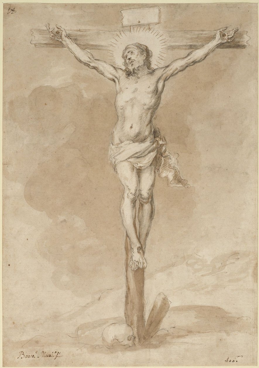 Cristo en la cruz de Bartolomé Esteban Murillo