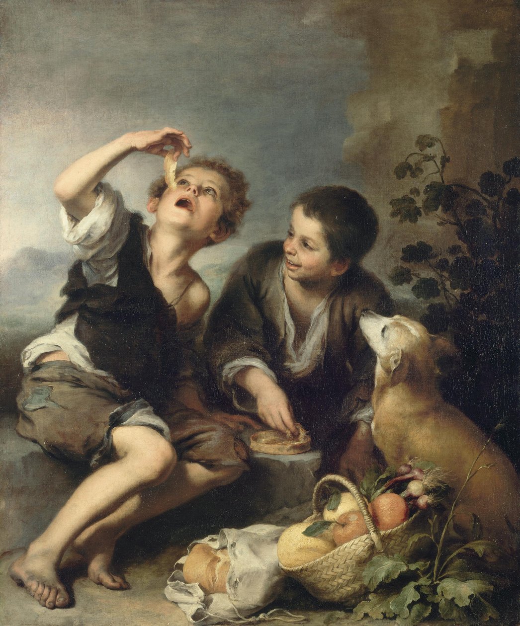 Los comedores de pasteles de Bartolomé Esteban Murillo