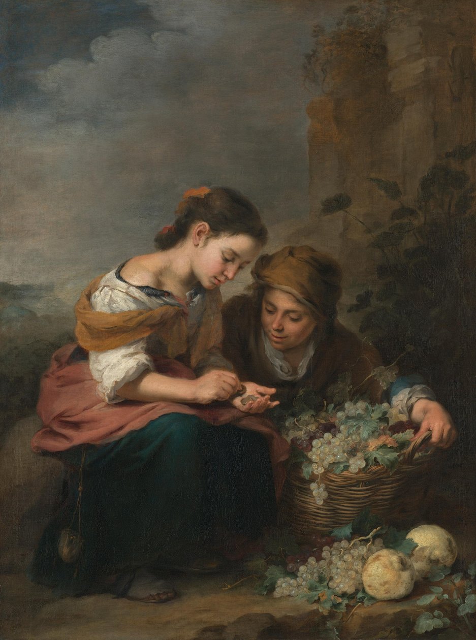 La pequeña vendedora de fruta de Bartolomé Esteban Murillo