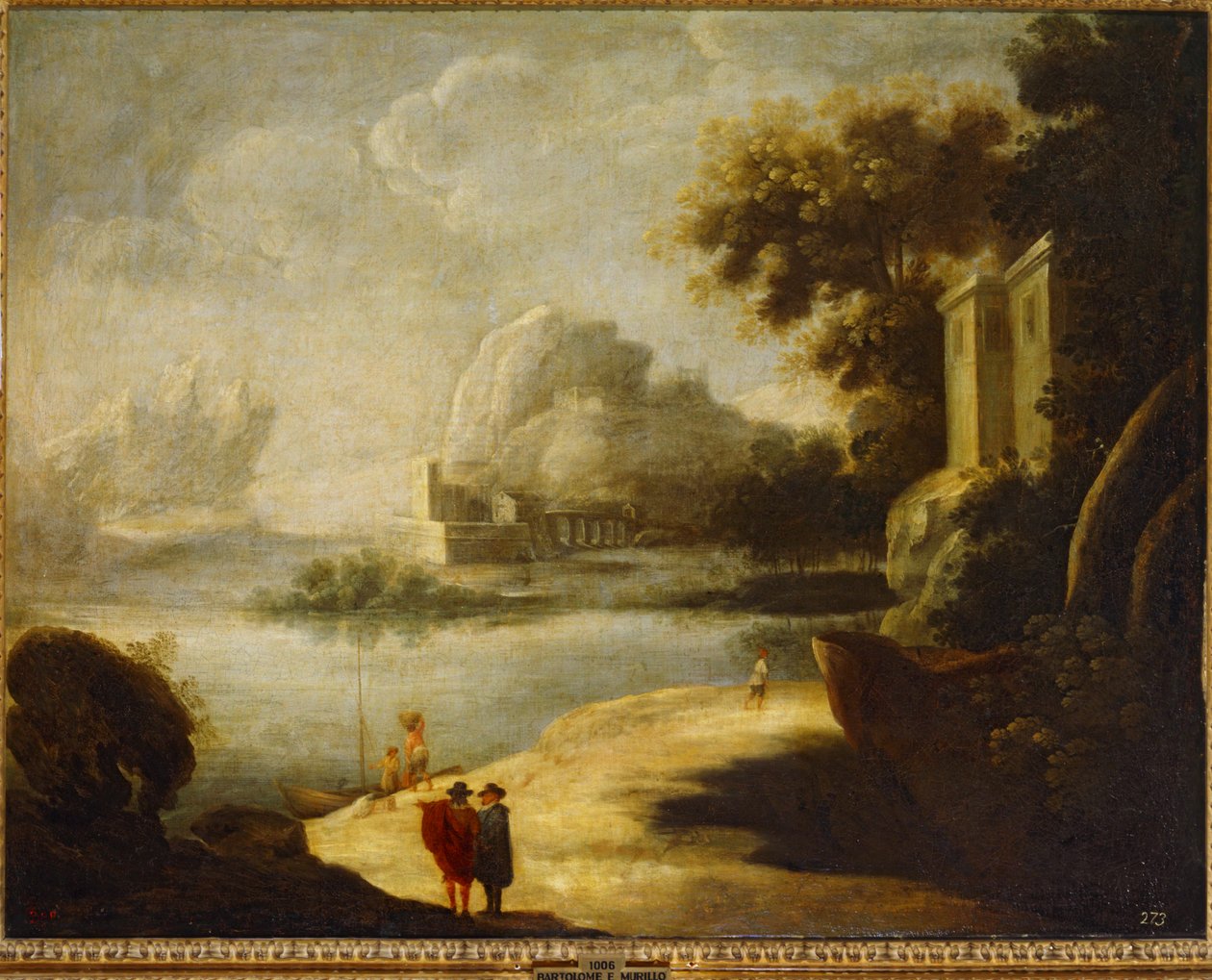 Paisaje ... (óleo sobre lienzo) de Bartolomé Esteban Murillo