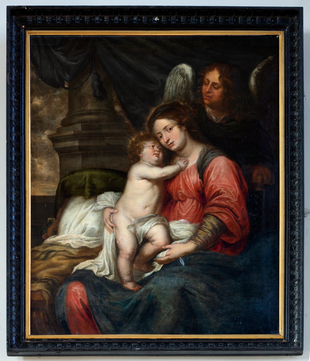 Iglesia parroquial (Parochiekerk Sint-Andreas, Beerlegem). Pintura. Nuestra Señora con Niño. Bartolomé Murillo (?) de Bartolomé Esteban Murillo